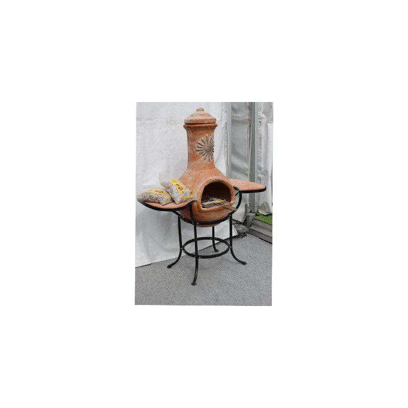 Pack complet cheminée mexicaine de Jardinerie Bordeaux Libourne Gironde dans 🔥 Brasero - chauffe terrasse