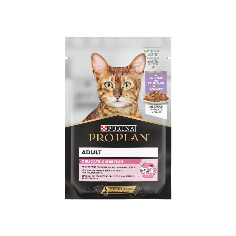 Proplan chat delicate dinde 85g de Proplan - croquette chien et chat dans Croquettes Purina Proplan pour chats