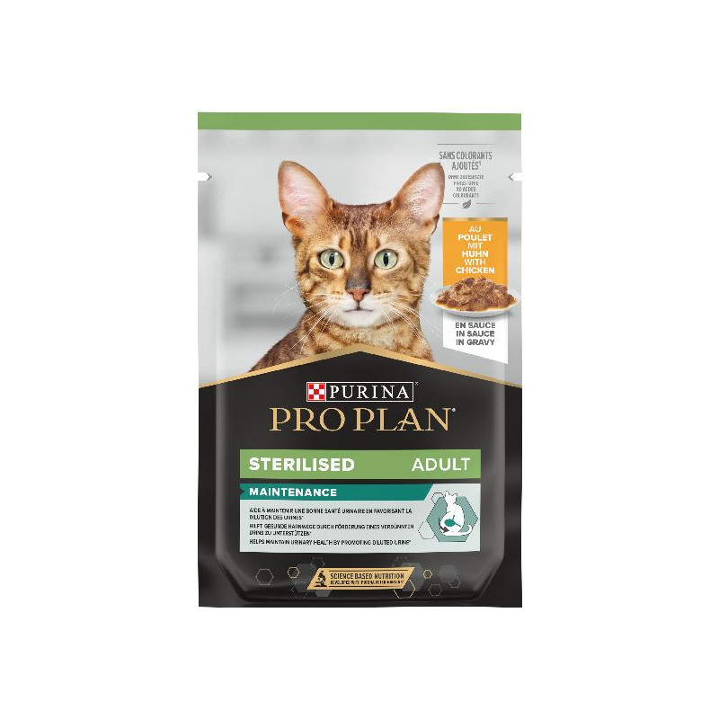 Proplan chat sterilised poulet 85g de Proplan - croquette chien et chat dans Croquettes Purina Proplan pour chats