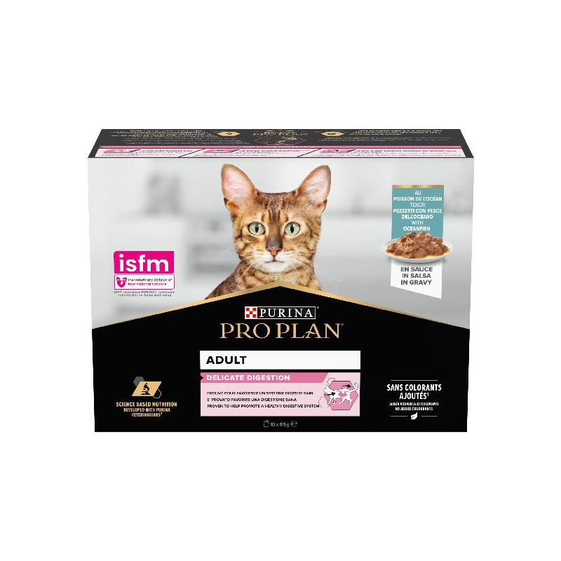 Proplan chat delicate poisson 850g de Proplan - croquette chien et chat dans Patees pour chats