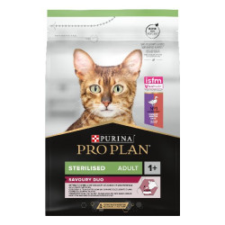 Proplan stérilisé optisavour canard foie 3kg de Proplan - croquette chien et chat dans Croquettes Purina Proplan pour chats