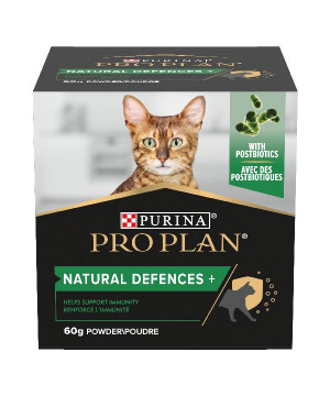 Proplan natural defences+ chat - complément 60g de Proplan - croquette chien et chat dans Croquettes Purina Proplan pour chats