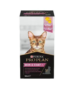 Proplan skin & coat+ chat - complément 135g de Proplan - croquette chien et chat dans Croquettes Purina Proplan pour chats