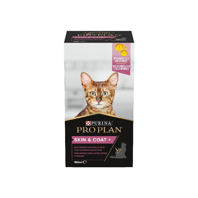 Proplan skin & coat+ chat - complément 135g de Proplan - croquette chien et chat dans Croquettes Purina Proplan pour chats