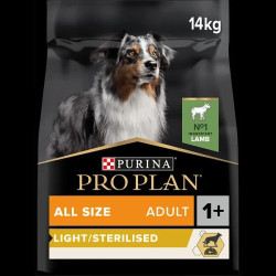 Proplan chien adult light/sterilised agneau 14kg de Proplan - croquette chien et chat dans Proplan pour chiens