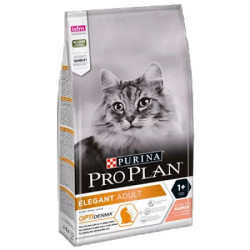 Proplan elegant adult - optiderma saumon - 3kg de Proplan - croquette chien et chat dans Croquettes Purina Proplan pour chats