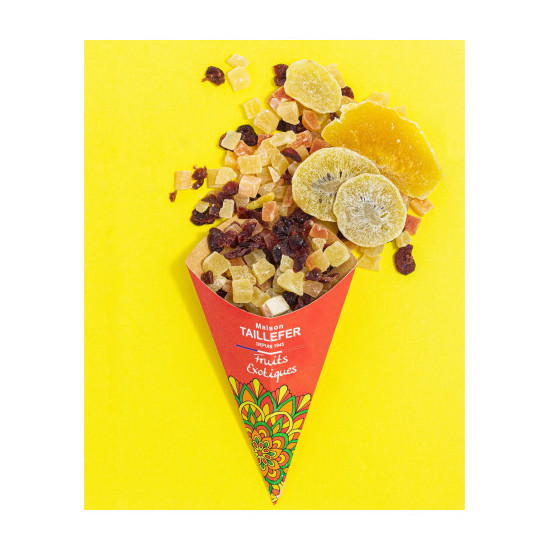 FRUITS EXOTIQUES CORNET 210G de Taillefer dans 🍫 Chocolats