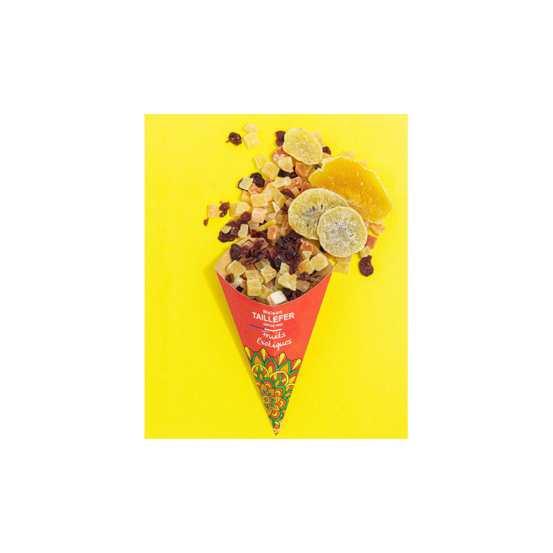FRUITS EXOTIQUES CORNET 210G de Taillefer dans 🍫 Chocolats