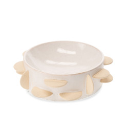 Vide poche maïre blanc 28.5x28.5xh8.5cm de Jardinerie Bordeaux Libourne Gironde dans Coups de coeur