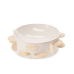 Vide poche maïre blanc 28.5x28.5xh8.5cm de Jardinerie Bordeaux Libourne Gironde dans Coups de coeur