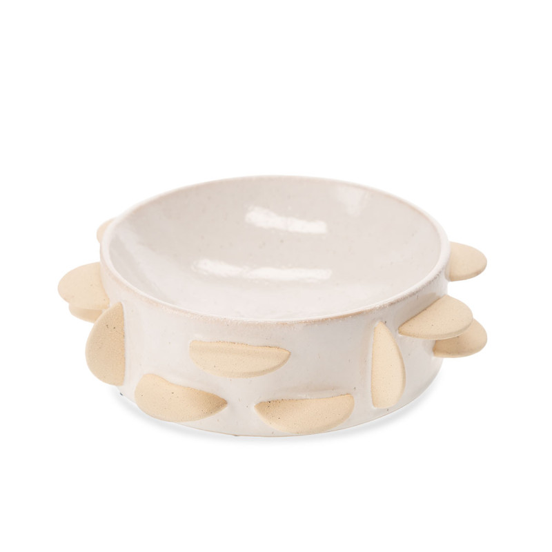 Vide poche maïre blanc 28.5x28.5xh8.5cm de Jardinerie Bordeaux Libourne Gironde dans Coups de coeur