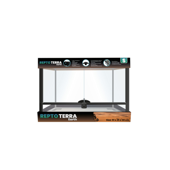 Terrarium earth 51x25x30 de Superfish - Aquadistri - accessoires pour aquarium et bassin dans Terrariums – Vivariums