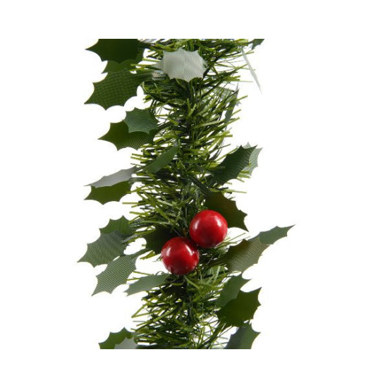 Guirlande a/feuilles baies vert 2.70m deco noël de Luminéo et Décoris - produits de décoration dans Guirlande pour sapin de Noël