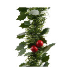 Guirlande a/feuilles baies vert 2.70m deco noël de Luminéo et Décoris - produits de décoration dans Guirlande pour sapin de Noël