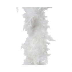 Guirlande boa plume blanc 1.5m deco noël de Déco de Noël - Jardinerie Bordeaux et Libourne dans Guirlande pour sapin de Noël