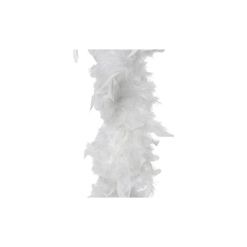 Guirlande boa plume blanc 1.5m deco noël de Déco de Noël - Jardinerie Bordeaux et Libourne dans Guirlande pour sapin de Noël