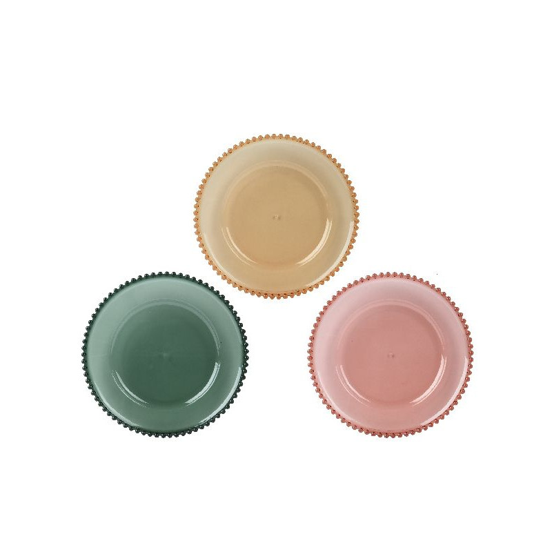 Tableau en plastique 3coloris dia33cm deco noël de Déco de Noël - Jardinerie Bordeaux et Libourne dans 🍽️Décoration de table ...
