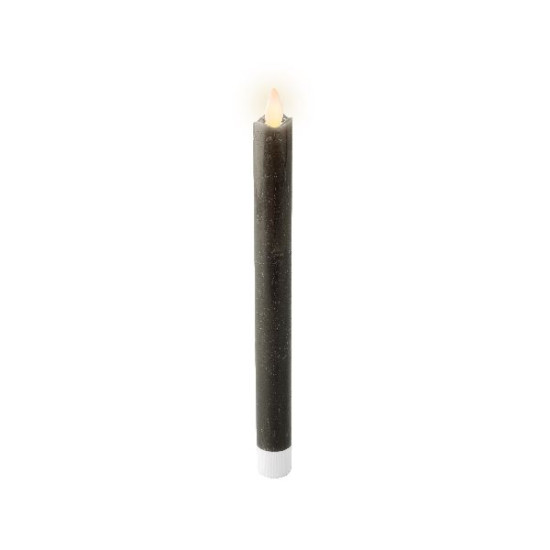 Bougie avec mèche à led oscillante gris x2 de Déco de Noël - Jardinerie Bordeaux et Libourne dans Bougie de Noël et accessoires