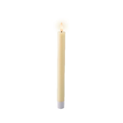 Bougie avec mèche droite rechargeable blanche x4 de Déco de Noël - Jardinerie Bordeaux et Libourne dans 🍽️Décoration de table...