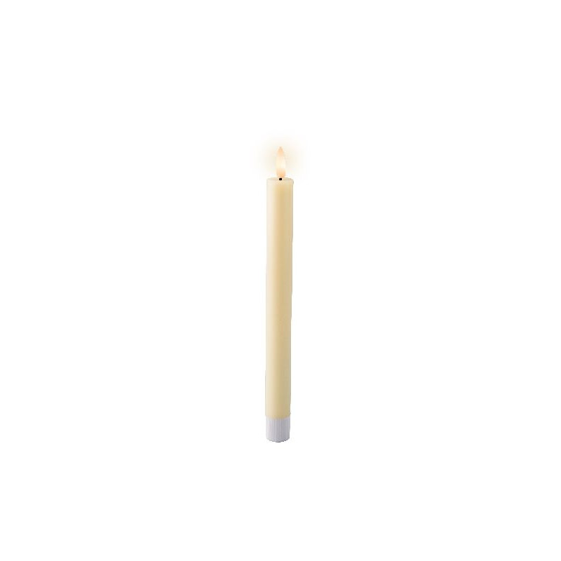 Bougie avec mèche droite rechargeable blanche x4 de Déco de Noël - Jardinerie Bordeaux et Libourne dans 🍽️Décoration de table...