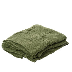 Plaid en polyester rectangulaire sapin vert de Déco de Noël - Jardinerie Bordeaux et Libourne dans Plaids