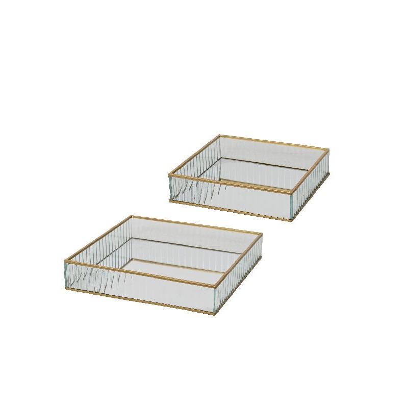 Plateau en verre trempe avec relief sur verre gm de Déco de Noël - Jardinerie Bordeaux et Libourne dans Plat, plateau et dess...