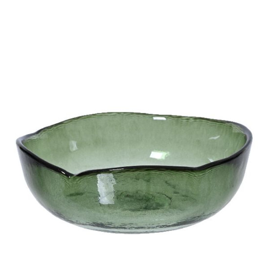 Bol en verre recycle degrade couleurs vert mm de Déco de Noël - Jardinerie Bordeaux et Libourne dans 🍽️Décoration de table de...