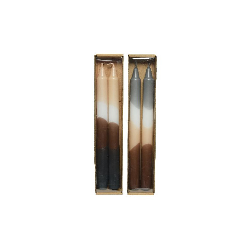 Bougie de paraffine longue et brillante 23cm x2 de Déco de Noël - Jardinerie Bordeaux et Libourne dans 🍽️Décoration de table ...
