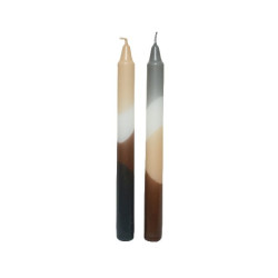 Bougie de paraffine longue et brillante 23cm x2 de Déco de Noël - Jardinerie Bordeaux et Libourne dans 🍽️Décoration de table ...