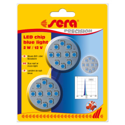 Sera led chip blue light 2 w / 12 v 2 pces de Sera - alimentation et produit pour aquarium dans Lumiere pour aquariums