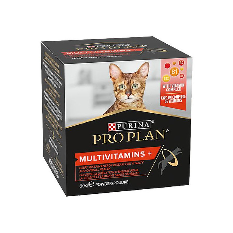 Proplan multivitamins+ chat - complément 60g de Proplan - croquette chien et chat dans Patees pour chats