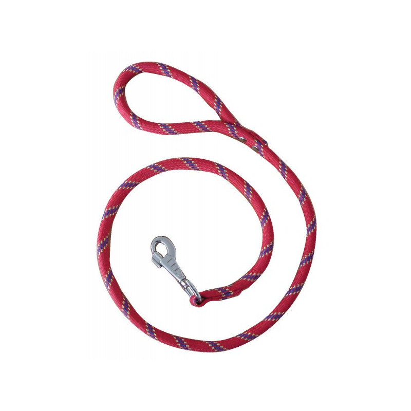 /Laisse nylon corde 13mm1.2m rose de Zolux - Produit pour animaux dans Laisses pour chien