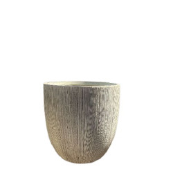 Pot rond epicea gris clair terrafibre 44.5 de Jardinerie Bordeaux Libourne Gironde dans autre pots