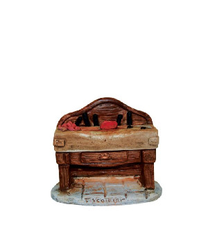 Billot du boucher - decor de Santons de Provence Escoffier dans ⛲Santons de Provence