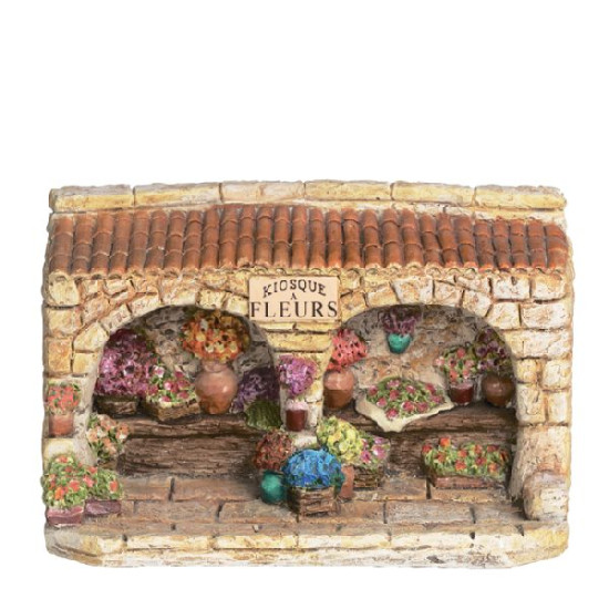 Fleuriste - decor de Santons de Provence Escoffier dans ⛲Santons de Provence