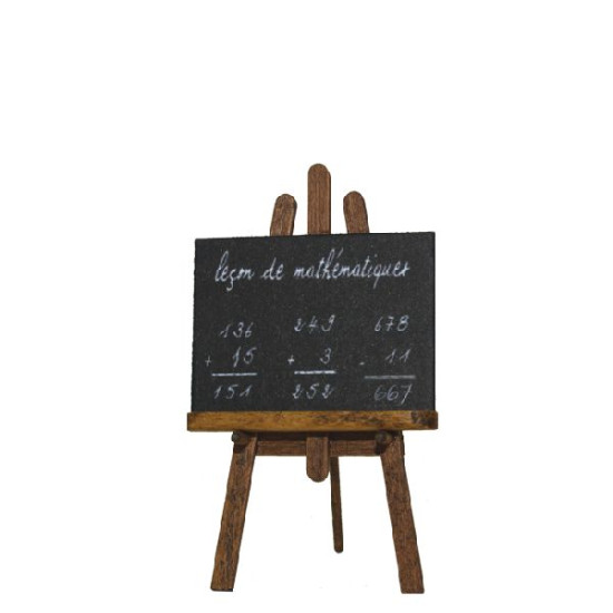 Tableau noir de Santons de Provence Escoffier dans ⛲Santons de Provence