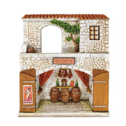 Taverne - facade - decor de Santons de Provence Escoffier dans ⛲Santons de Provence