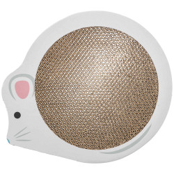 Plateau griffoir souris catnip 35x25x29cm blanc de Trixie - Produit pour animaux dans Griffoirs pour chats