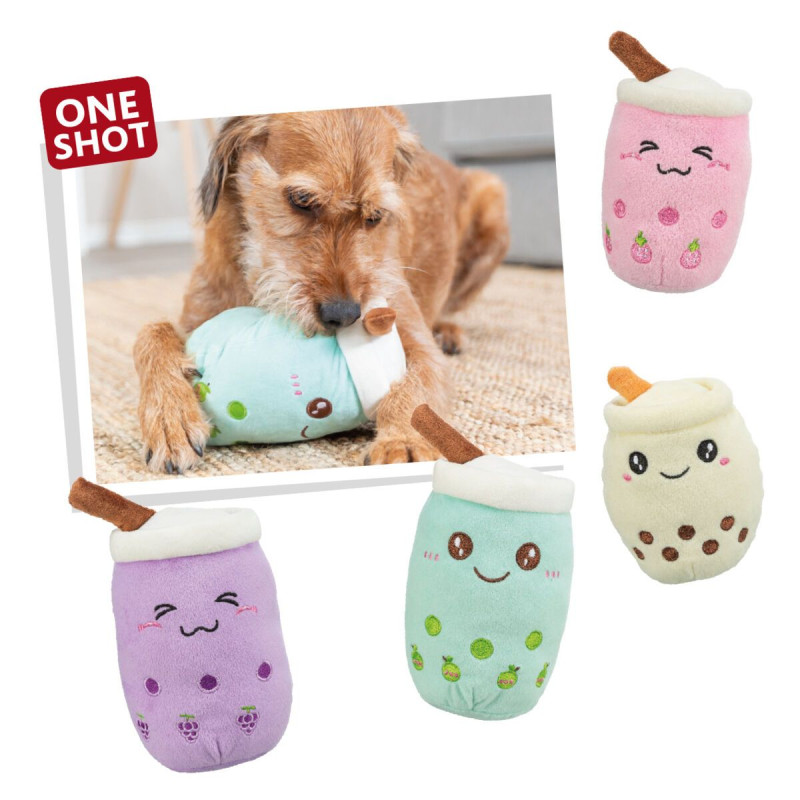 /Bubble tea en peluche 13 cm de Trixie - Produit pour animaux dans Jouets pour chats