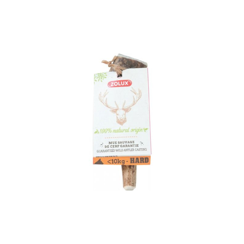 Bois de cerf entier xs pour chien de Zolux - Produit pour animaux dans Jouets pour chiens