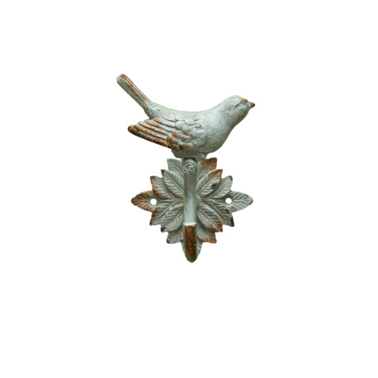 Crochet vert oiseau et fleur de Chehoma dans C062