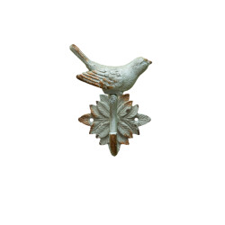 Crochet vert oiseau et fleur de Chehoma dans C062