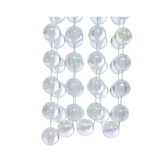 Guirlande de perles xxl transparent deco noël de Déco de Noël - Jardinerie Bordeaux et Libourne dans Guirlande pour sapin de ...