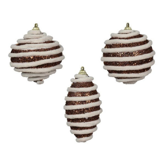 Boule de mousse espresso d8cm deco noël de Déco de Noël - Jardinerie Bordeaux et Libourne dans Boule pour sapin de Noël