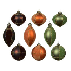 Boule en verre lignes paillette or 3 coloris d8 de Déco de Noël - Jardinerie Bordeaux et Libourne dans Boule pour sapin de Noël