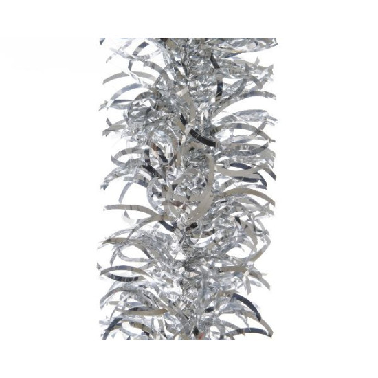 Guirlande en argent d10 h2.70m deco noël de Déco de Noël - Jardinerie Bordeaux et Libourne dans Guirlande pour sapin de Noël