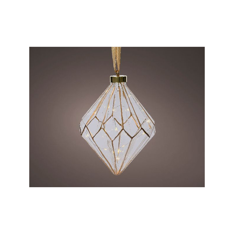 Diamant avec led 15l couleur blanc chaud de Déco de Noël - Jardinerie Bordeaux et Libourne dans 💡Guirlande et déco électrique