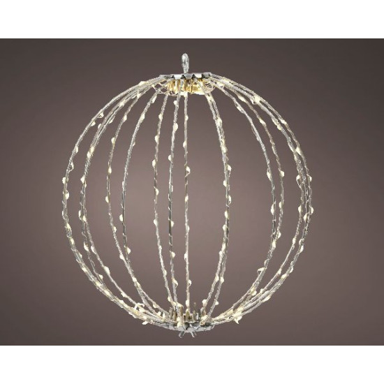Boule microled d38 couleur blanc 240l de Déco de Noël - Jardinerie Bordeaux et Libourne dans 💡Guirlande et déco électrique
