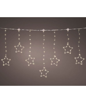 Rideau lumin 8 fonctions argent et blanc 156l de Déco de Noël - Jardinerie Bordeaux et Libourne dans 🎄Déco de sapin