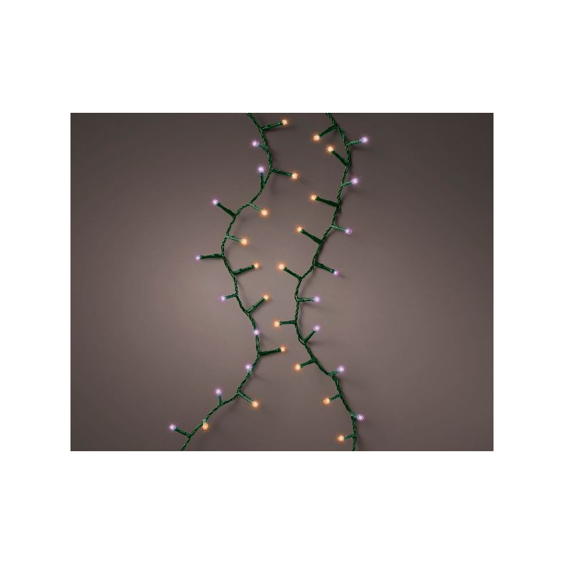 Guirlande microled compact 500l violet/or de Déco de Noël - Jardinerie Bordeaux et Libourne dans 💡Guirlande et déco électrique